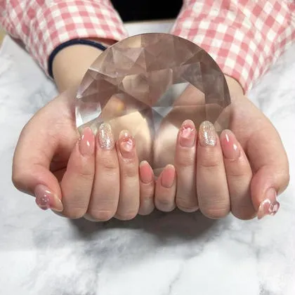 ピンクラメネイル